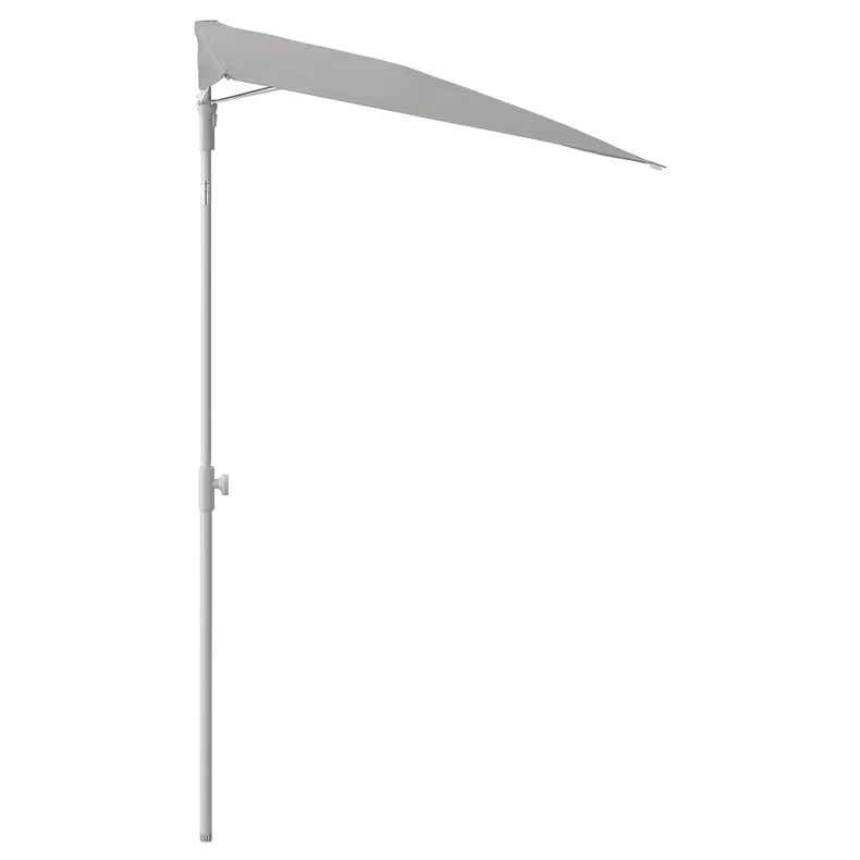 IKEA LILLEÖ ЛИЛЛЕО, зонт от солнца, серый, 150x100 см 105.046.32 фото №1