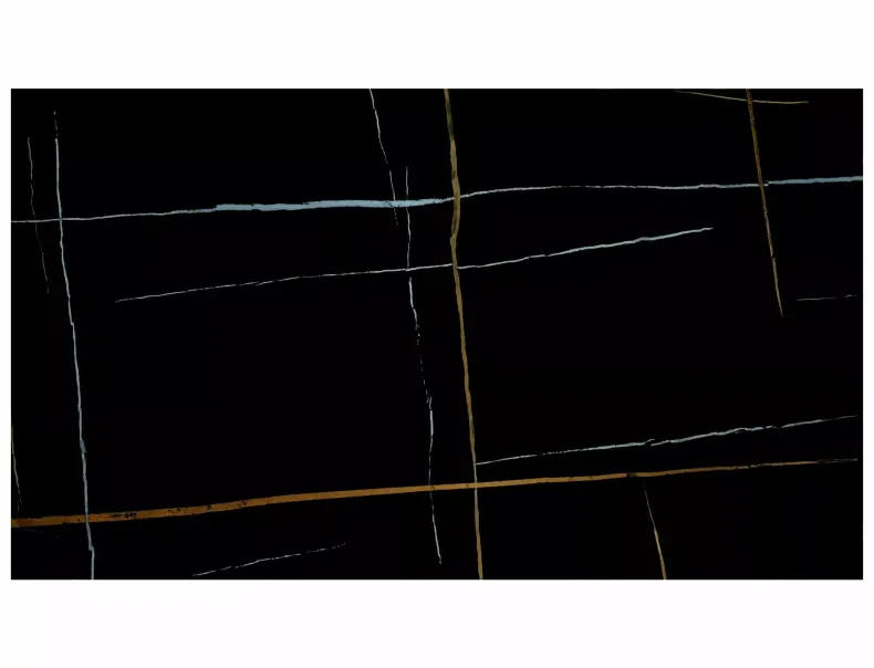 Стол обеденный раскладной SIGNAL INFINITY Ceramic, 160-240х95 см, черный / матовый черный фото №2