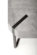 Столик журнальный HALMAR EMILY 110x60 см бетонная / черная фото thumb №5