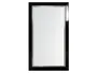 BRW Настенное зеркало Venice 65x115 см черное и серебряное 067795 фото