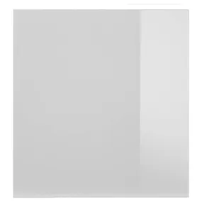 IKEA SELSVIKEN СЕЛСВІКЕН, дверцята, глянцевий світло-сірий, 60x64 см 603.610.89 фото