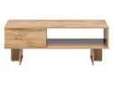 Стол журнальный деревянный BRW ZELE 45.5х60х120 см, дуб вотан LAW/120-DWO фото thumb №2