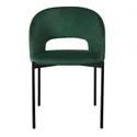 Кухонний стілець HALMAR K455 темно-зелений фото thumb №4
