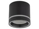 BRW Накладной светильник Jet Black 8 см металл черный 095116 фото thumb №1