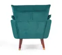 Крісло м'яке HALMAR REZZO темно-зелений фото thumb №6