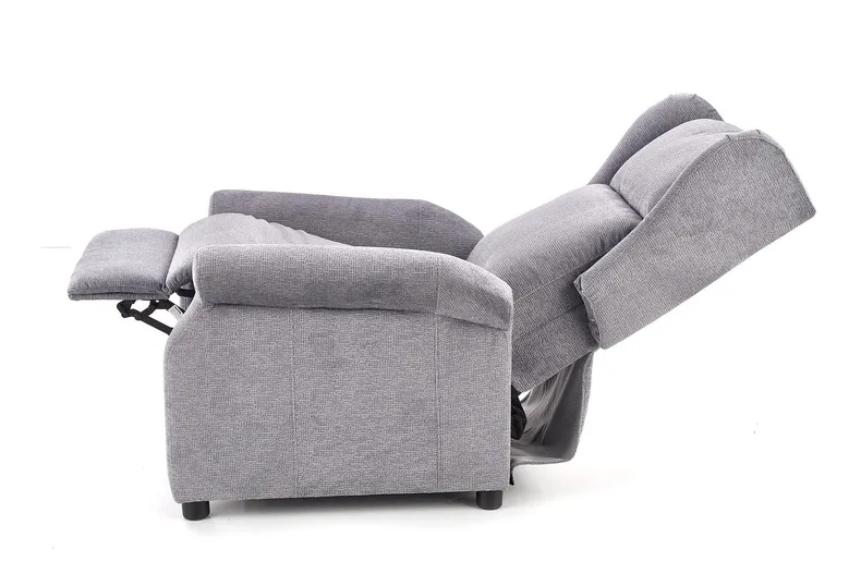 Крісло з масажною функцією HALMAR AGUSTIN M сірий фото №6