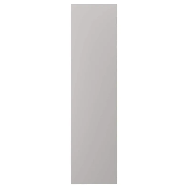 IKEA LERHYTTAN ЛЕРХЮТТАН, накладная панель, светло-серый, 62x240 см 703.523.53 фото №1
