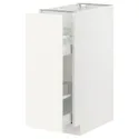 IKEA METOD МЕТОД / MAXIMERA МАКСИМЕРА, напольный шкаф / выдвижн внутр элем, белый / Вальстена белый, 30x60 см 795.071.43 фото thumb №1