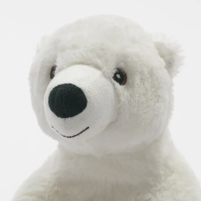 IKEA SNUTTIG СНУТТІГ, іграшка м’яка, білий білий ведмідь, 29 см 005.785.34 фото №2