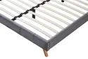 Кровать двуспальная HALMAR SCANDINO 160x200 см, серый фото thumb №8