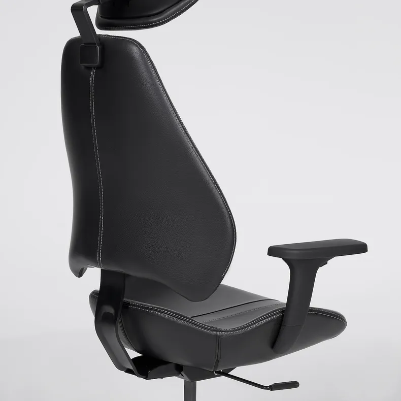 IKEA GRUPPSPEL ГРУППСПЕЛЬ, геймерське крісло, ГРАНН чорний 505.075.58 фото №3