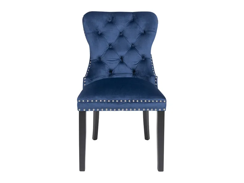 BRW Мягкое кресло Charlot темно-синий велюр SJ80_49-GRANAT фото №2