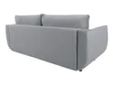 BRW Трехместный диван-кровать Merla с ящиком для хранения велюровый серый, Волшебный бархат 2217 SO3-MERLA-LX_3DL-G3_BB56B7 фото thumb №4