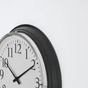 IKEA BRAVUR БРАВУР, настенные часы, низкое напряжение / черный 605.404.73 фото thumb №4