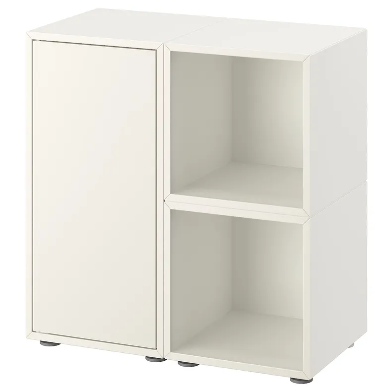 IKEA EKET ЭКЕТ, комбинация шкафов с ножками, белый, 70x35x72 см 194.944.74 фото №1