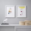 IKEA BILD БИЛЬД, постер, Fashion Focus II, 30x40 см 104.420.31 фото thumb №3