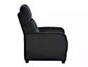 Раскладное кресло бархатное SIGNAL OTUS Velvet, Bluvel 19 - черный фото thumb №3