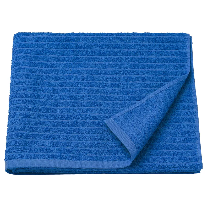 IKEA VÅGSJÖN ВОГШЕН, банний рушник, яскраво-синій, 70x140 см 705.762.54 фото №1