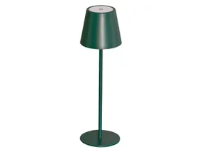 BRW Настільна світлодіодна лампа Hortia бездротова з диммером зеленого кольору 091614 фото