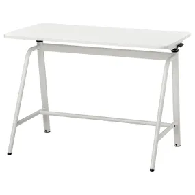 IKEA GLADHÖJDEN ГЛАДХЕЙДЕН, стіл регульований, білий, 100x60 см 304.939.39 фото
