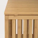 IKEA NORDKISA НОРДКИЗА, открытый гардероб / раздвижная дверь, бамбук, 120x123 см 304.394.76 фото thumb №9