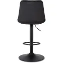 Барный стул бархатный MEBEL ELITE ARCOS 2 Velvet, черный фото thumb №10