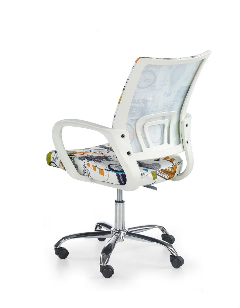 Компьютерный стул вращающийся HALMAR IBIS PARIS многоцветное фото №2