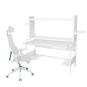 IKEA FREDDE ФРЕДДЕ / MATCHSPEL МАТЧСПЕЛЬ, геймерський стіл та крісло, білий 094.407.83 фото thumb №1