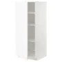 IKEA METOD МЕТОД, висока шафа із полицями, білий Енкопінг / білий імітація дерева, 60x60x140 см 094.735.18 фото