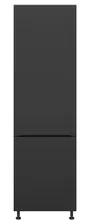 BRW Підошва L6 висотою 60 см ліва кухонна шафа чорна матова, чорний/чорний матовий FM_D_60/207_L/L-CA/CAM фото