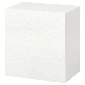IKEA BESTÅ БЕСТО, комбинация настенных шкафов, белый / Лаксвикен белый, 60x42x64 см 994.320.57 фото