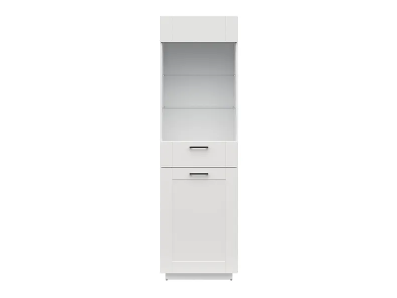 Шафа BRW FL Smart, 156х98х42 см, білий канадець REG1D1W/KPL-BAL/BIC фото №2