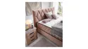 BRW Ліжко двоспальне з 2 матрацами та підйомним механізмом BRW REVE 180x200 см, рожевий LO_KT-REVE-180X200-G2-AMON_21 фото thumb №4