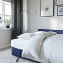 IKEA FRIHETEN ФРІХЕТЕН, кутов диван-ліжко із відд д/зберіг, СКІФТЕБУ синій 492.975.61 фото thumb №2