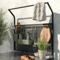 IKEA GRILLSKÄR ГРИЛЛЬСКЭР, кухонный островок с задней панелью, нержавеющая сталь / внешний, 86x61x176 см 794.952.44 фото thumb №4