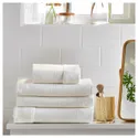 IKEA SALVIKEN САЛЬВИКЕН, банное полотенце, белый, 70x140 см 503.132.25 фото thumb №4