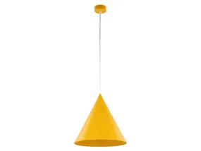 BRW підвісний світильник Cono Yellow 32 см метал жовтий 095104 фото