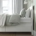 IKEA IDANÄS ИДАНЭС, каркас кровати с ящиками, белый, 160x200 см 304.588.70 фото thumb №4