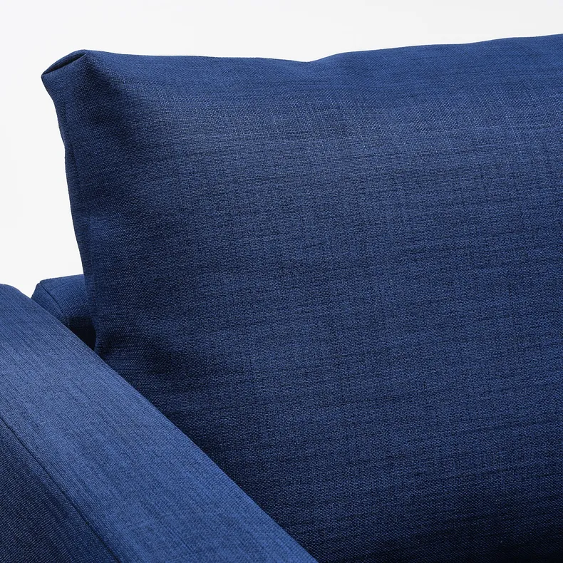 IKEA FRIHETEN ФРІХЕТЕН / KLAGSHAMN КЛАГСХАМН, кутов диван-ліжко із відд д/зберіг, СКІФТЕБУ синій 494.443.26 фото №7