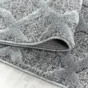 BRW Сучасний килим 3D La Casa сірий круг 200x200 4058819119570 фото thumb №4