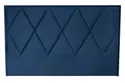 Узголів'я ліжка HALMAR MODULO W4 160 см темно-синього кольору. Моноліт 77 фото thumb №1