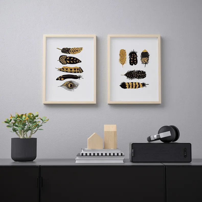 IKEA BILD БИЛЬД, постер, Коллекция ручек, 30x40 см 204.361.43 фото №3
