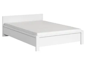 BRW Ліжко двоспальне BRW KASPIAN 140х200 см, білий / матовий білий LOZ/140-BI/BIM фото