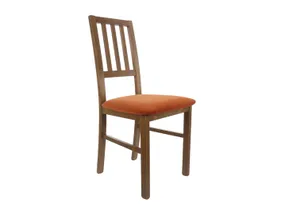BRW Кресло с велюровой обивкой Aren оранжевое TXK_AREN-TX100-1-TRINITY_25_RUST фото
