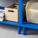 IKEA LÄTTHET ЛЕТТХЕТ, ніжка, синій / металлик, 11 см 205.596.38 фото thumb №5