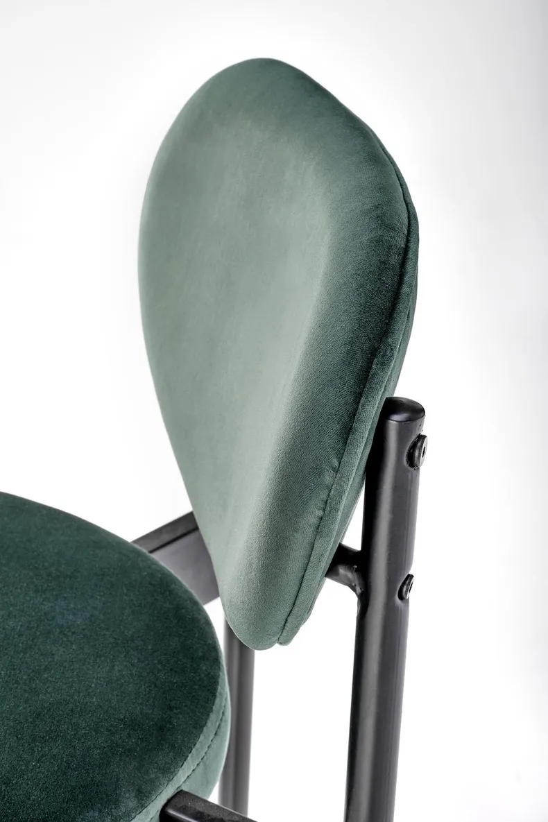 Барний стілець, хокер HALMAR H108 темно-зелений фото №9