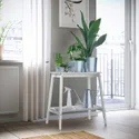 IKEA ALPVIDE АЛПВИДЕ, пьедестал для цветов, белый, 63 см 105.462.60 фото thumb №2