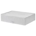 IKEA STUK СТУК, коробка для зберігання, білий/сірий, 71x51x18 см 503.095.77 фото thumb №1