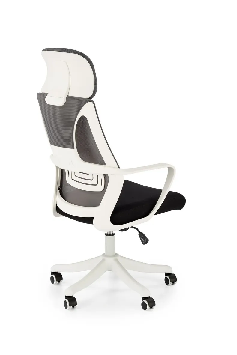 Кресло компьютерное офисное вращающееся HALMAR VALDEZ 2 серый/черный фото №5
