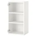 IKEA ENHET ЭНХЕТ, навесной шкаф с 2 полками, белый, 40x30x75 см 104.404.28 фото thumb №1